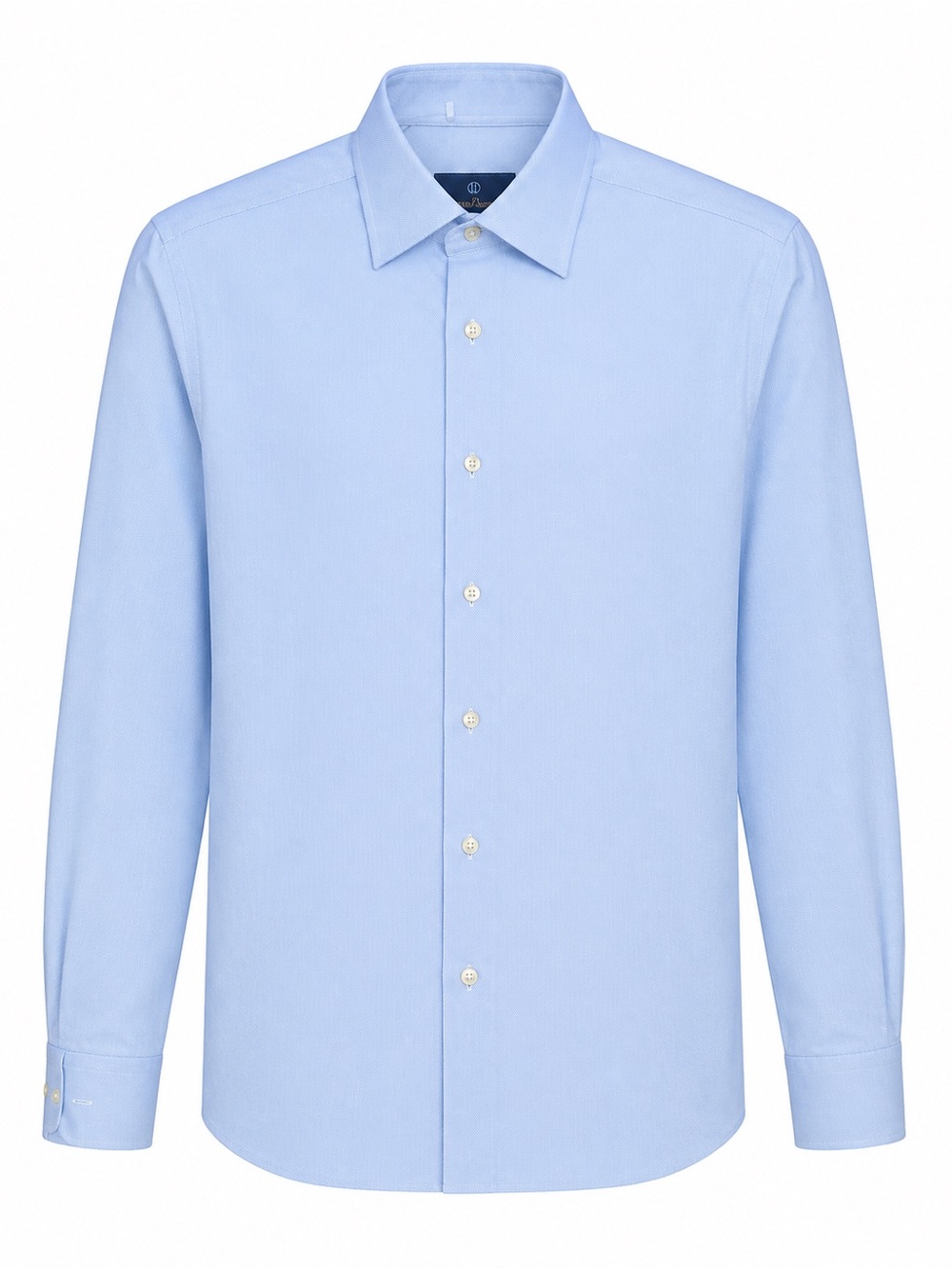 David Donahue Light Blue Men's Dress Shirt